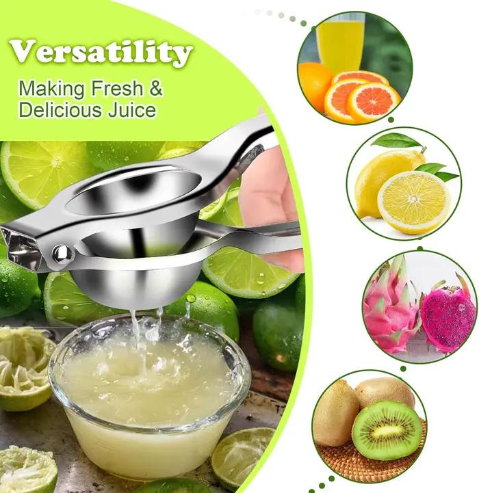 Presse-citron manuel en acier inoxydable