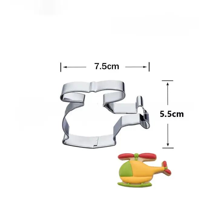 1 pièces pâtisserie trafic Bus Train moto bateau de croisière emporte-pièces Fondant gâteau décor outils emporte pièce biscuit moule bricolage