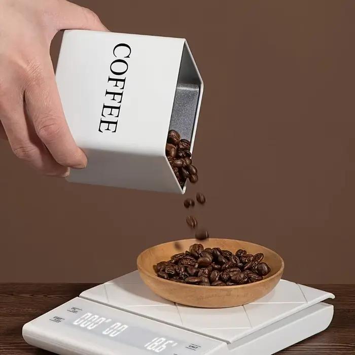 Boîte noire et blanche de 500ml avec couvercles