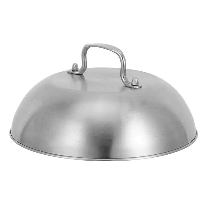 Couvercle de cuisson en acier inoxydable de 9 pouces