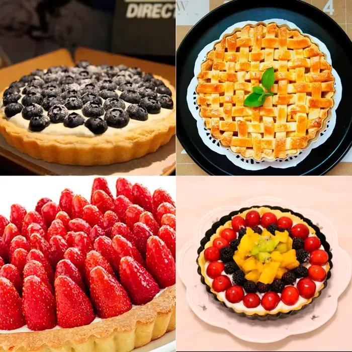 Moules antiadhésifs pour tarte