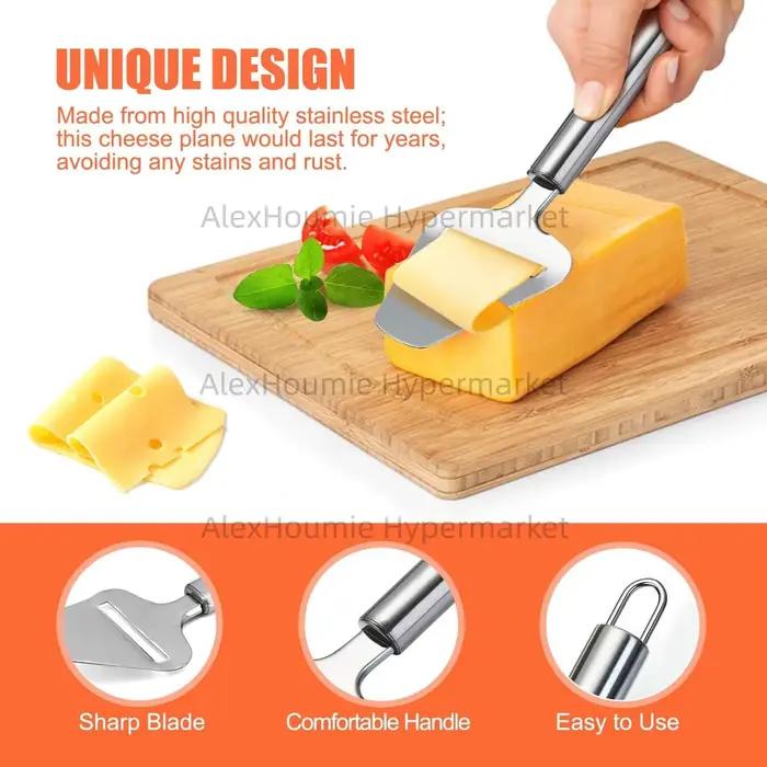 Paquet de 2 trancheuses à fromage coupe-fromage avec outil d'avion
