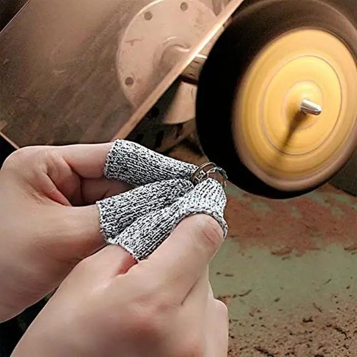 Couvercle de Protection des doigts Anti-coupure, outil de cuisine, cueilleur de couteaux à pouce, Gadgets de coupe de Protection