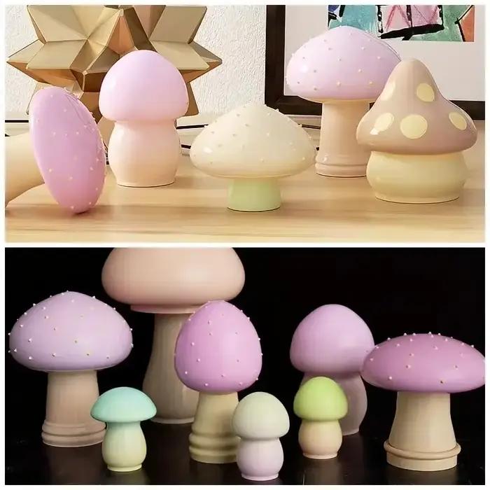 Moule créatif 3D en forme de champignon pour gâteaux au chocolat, résine époxy, artisanat DIY - Moules de moulage en résine pour la pâtisserie à usage domestique