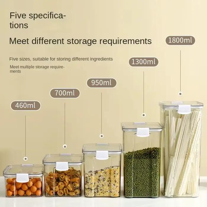 Bocaux scellés pour céréales