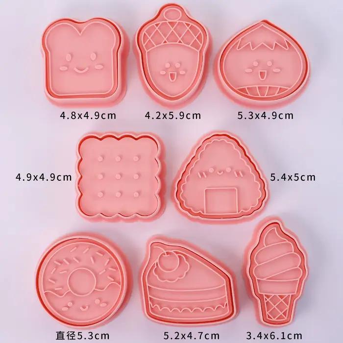 8 emporte-pièces mignons pour biscuits