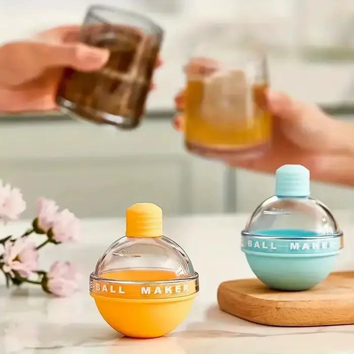 Machine à boules de glace en silicone pour whisky et cocktails gadgets de cuisine flexibles et écologiques pour des soirées mémorables et des desserts artistiques