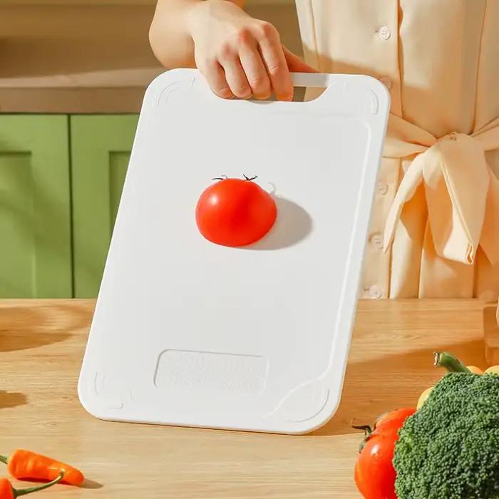 Planche à découper de Classification domestique, ensemble de planches à découper de cuisine multifonctions simples et épaisses en PP, 1/4 pièces