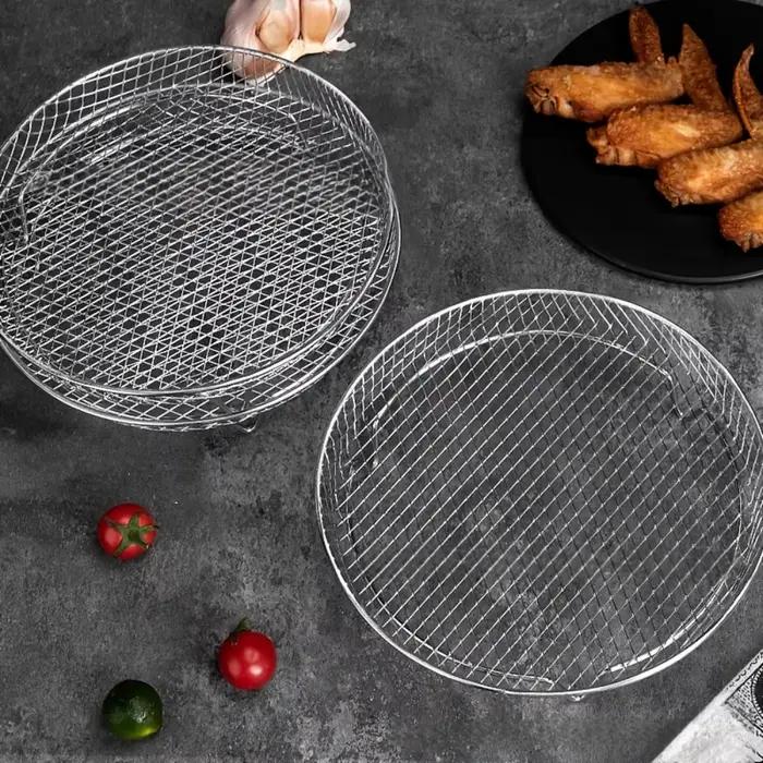 Accessoire pour friteuse à air en acier inoxydable
