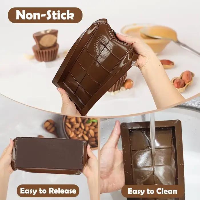 Moule en silicone pour chocolat - Forme de tablette