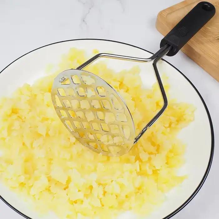Gadget de cuisine presse à boue créative Masher purée fabricant de jus en acier inoxydable broyeur de pommes de terre