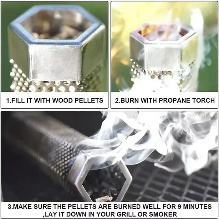 Tube de fumeur de granulés