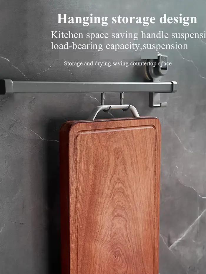 Planche à découper en ébène massif bloc de hachage antibactérienne pour cuisine durable sans fissures pour découpe de viande et fromage occasions spéciales