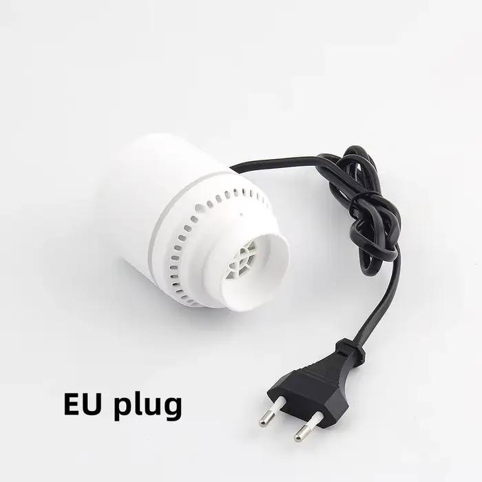 Pompe à vide électrique compacte et portable, compression instantanée, faible bruit, conçue pour les sacs de rangement sous vide, gain de place pour les vêtements
