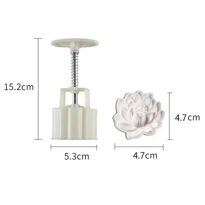 Cadeau exquis gaufrage outils de pâtisserie à pression manuelle fabrication de gâteaux moule à gâteau de lune