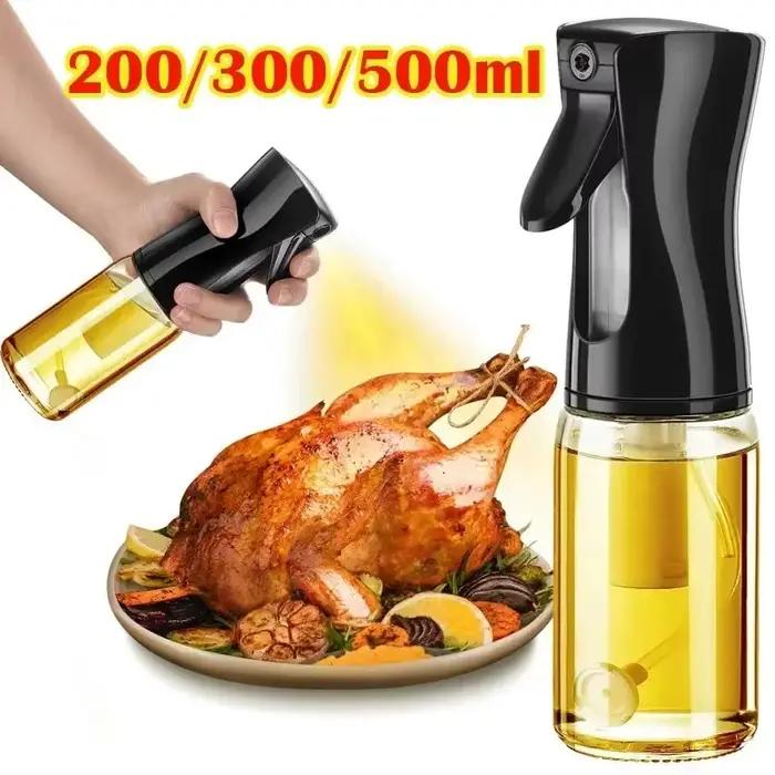 Lot de 2 pulvérisateurs d'huile 200/300/500 ml pour cuisine domestique