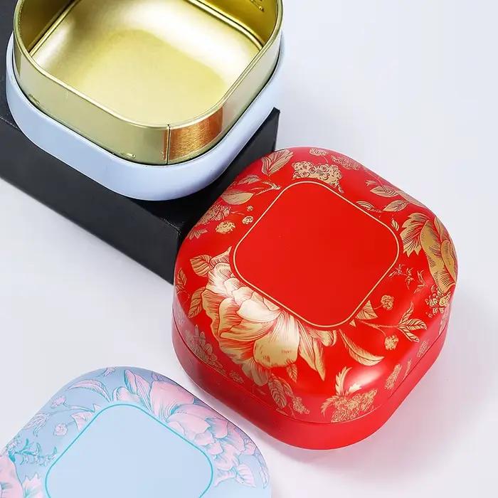 Boîte à thé scellée en fer blanc de haute qualité pour la préservation de la fraîcheur et de la saveur occasionnelle et quotidienne