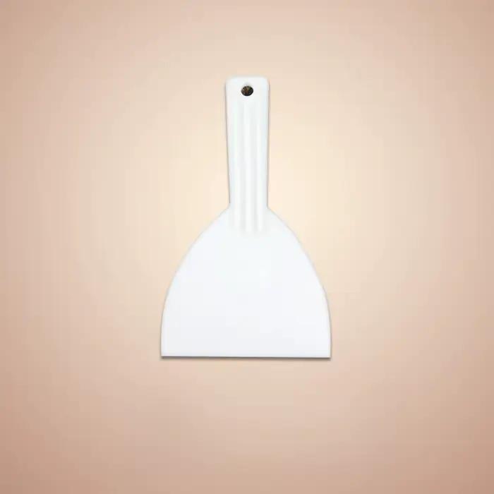 Couteau à gâteau grattoir en plastique coupe-pâte à beurre bricolage cuisson outils de cuisine planches à rayures souples pelle à chocolat tri-angle