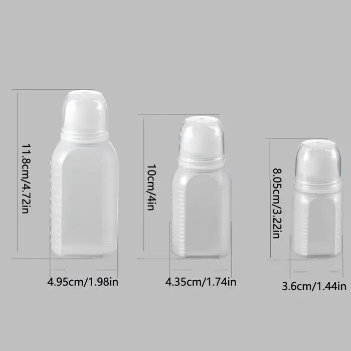 30/60/100ml miel moutarde salade Dressing Sauce Bento conteneur cuisine Mini bouteilles à presser Ketchup Condiment