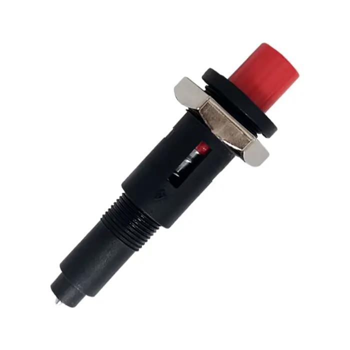 Bougie d'allumage piézo à une sortie, allumeur en céramique à bouton poussoir, briquet électronique en plastique pour cuisinière à gaz GPL et NG, 5 pièces