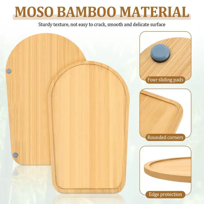 Tapis de déplacement en bambou pour batteur sur socle