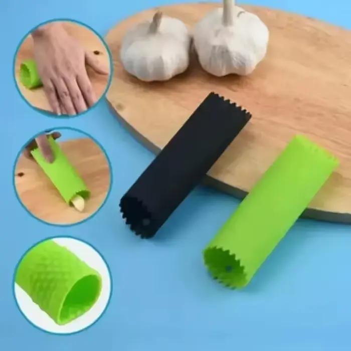 Éplucheur d'ail en silicone