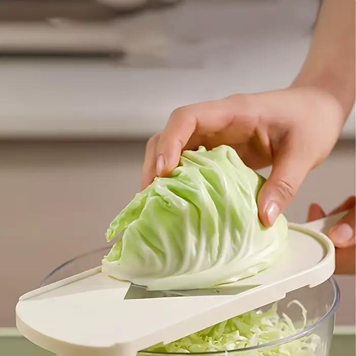 Râpe à chou, oignons, concombres, pommes de terre, grattage au chou pour la coupe de salade, outil de tranchage et de déchiquetage Ultra-fin, outil de cuisine