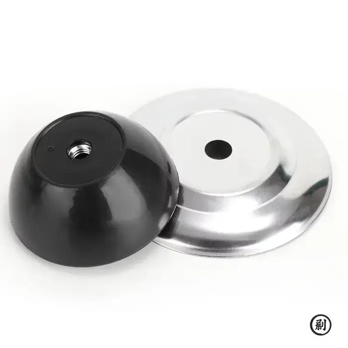 Bouton de pot en plastique orange avec conception anti-chaleur pour cuisine et salle de bain usage quotidien et festif
