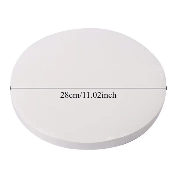 50/100 pièces rondes de papier de cuisson antiadhésif