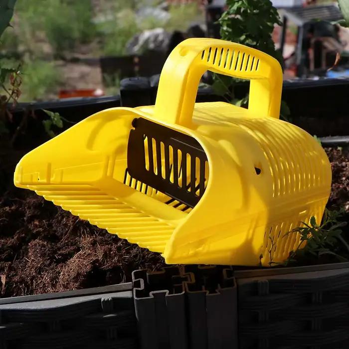 PUNICE-Peigne en plastique portable pour la collecte de baies et de myrtilles, pelle de cueillette, ramasseur de pommes de terre et de baies, pelle de récolte de verger, déterminer