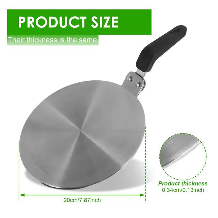 Plaque de Protection pour Cuisinière à Induction en Acier Inoxydable