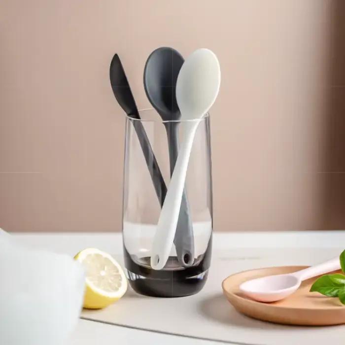 Cuillère à mélanger en Silicone