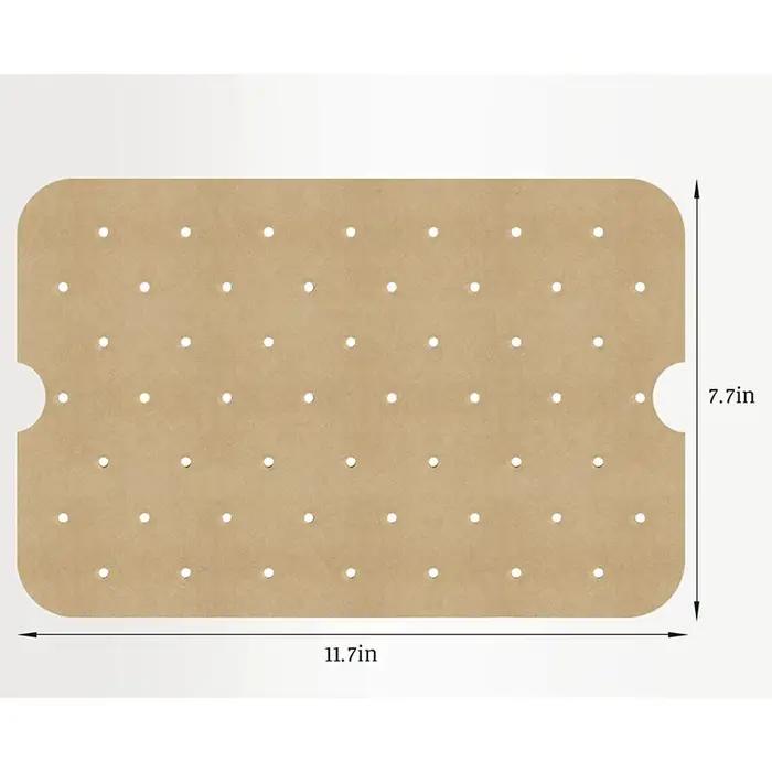 Doublures en papier parchemin pour friteuse à air