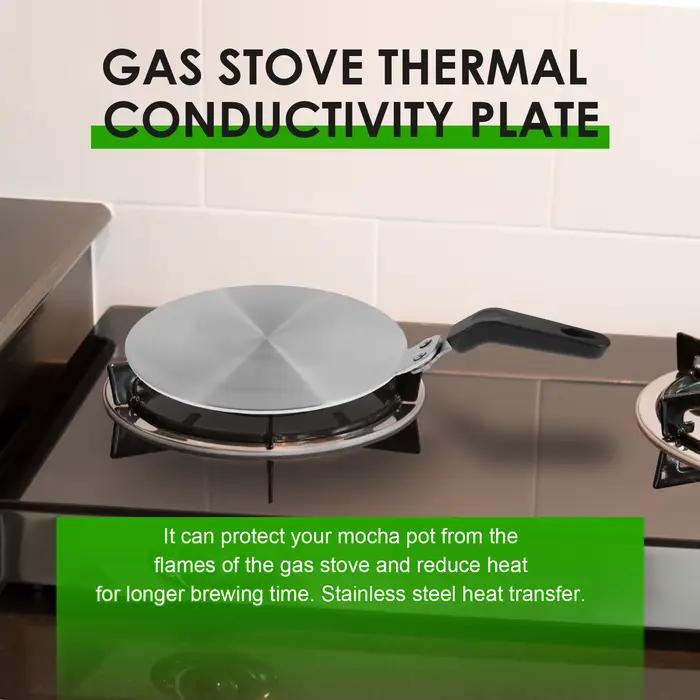 Plaque de Protection pour Cuisinière à Induction en Acier Inoxydable