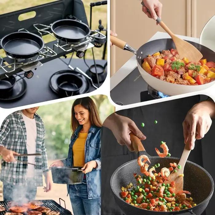 Batterie de cuisine à poignée de 19cm