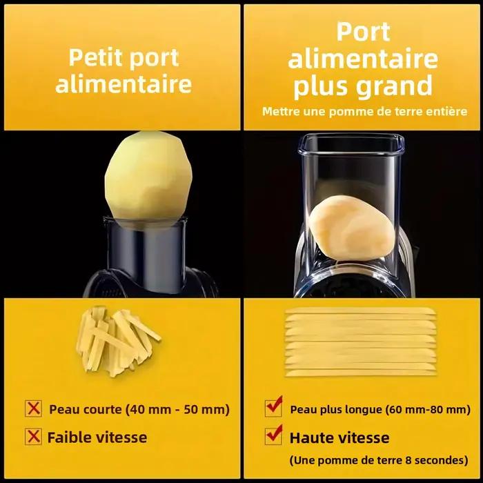 Râpe/Trancheuse KitchenAid : Accessoire à 5 lames en acier inoxydable pour le fromage
