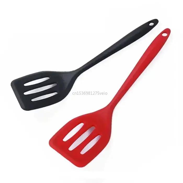 Tourneurs de cuisine en silicone MOONBIFFY spatules à œufs et poisson pour poêles et friteuses ustensiles de cuisine pour la maison et la cuisine occassions spéciales
