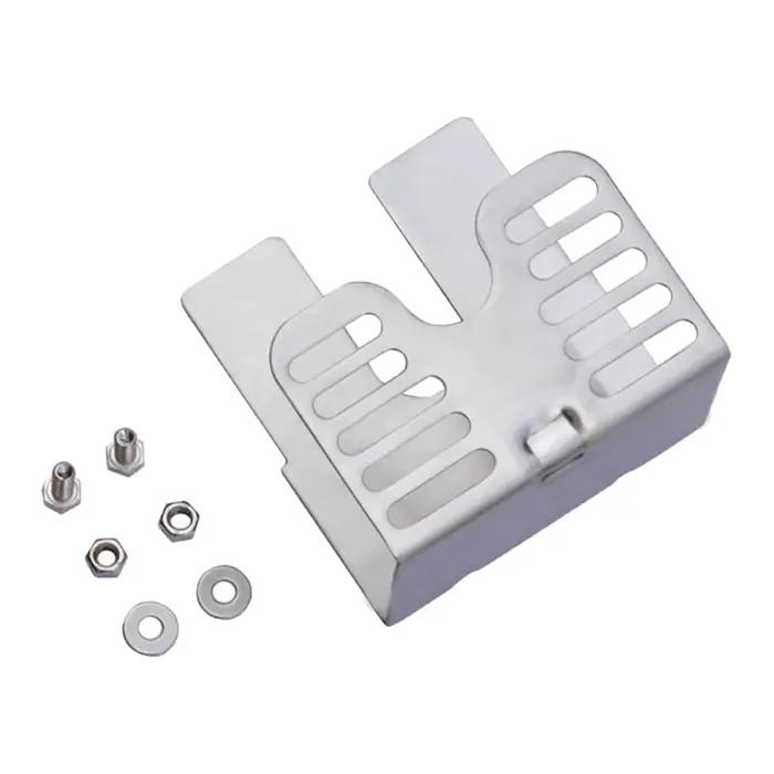 Kit de Rôtisserie T1 Facile à Installer pour Camping et Pique-Nique Robuste en Acier Inoxydable Universel Compatible avec la Majorité des Grills Occasions Plein Air