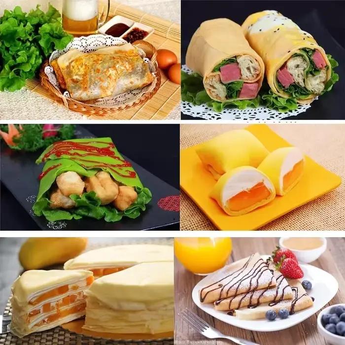 Épandeur de crêpes en acier inoxydable