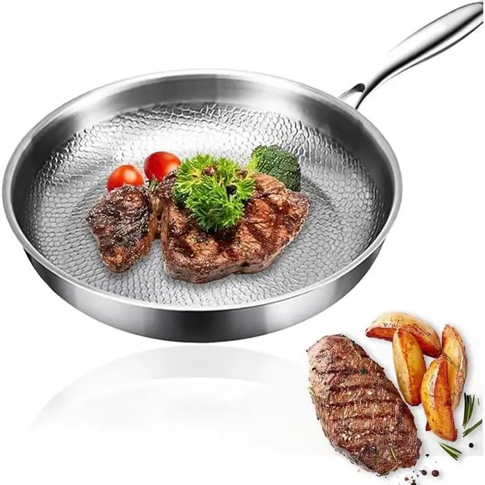 Les ustensiles de cuisine en titane pur sont résistants aux rayures et antiadhésives