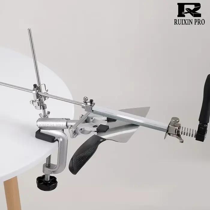 RUfeat IN Pro jas009 2023 Partners Angle Machine à aiguiser les couteaux, pierre à aiguiser en diamant, ensemble complet d'accessoires de cuisine, outil