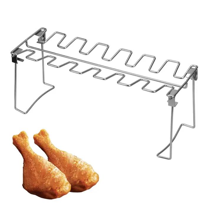 Support de jambe de poulet rôti
