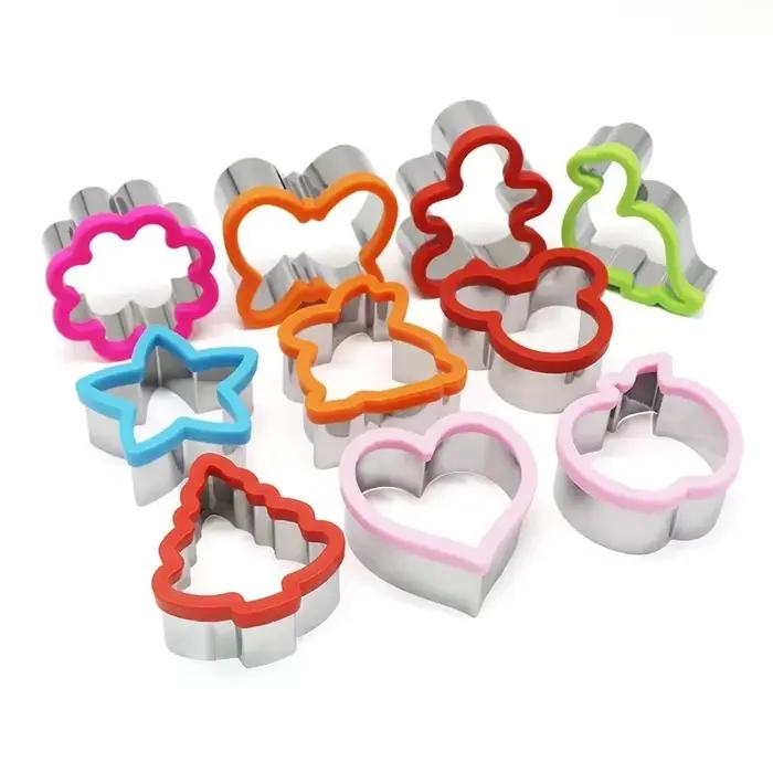 Emporte-pièces pâtisserie Fondant moules outil de décoration de gâteau-arbre de noël en plastique