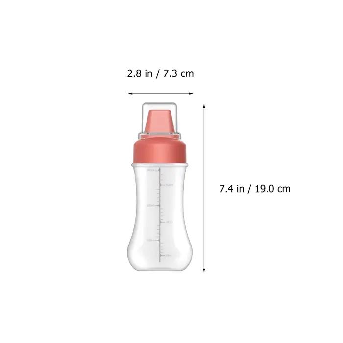 Bouteilles à presser en plastique réutilisables de 350Ml