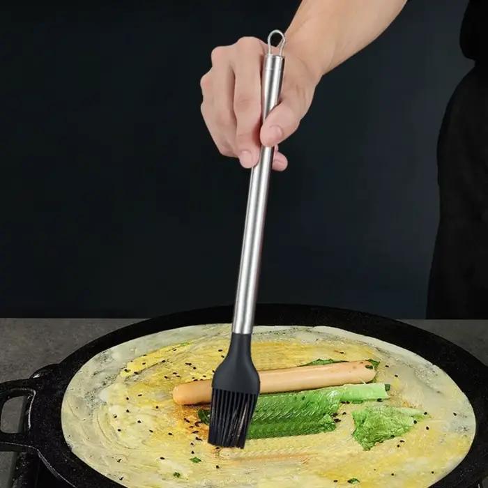 Outil à tarte épandeur de crêpes en acier inoxydable professionnel bricolage râteau
