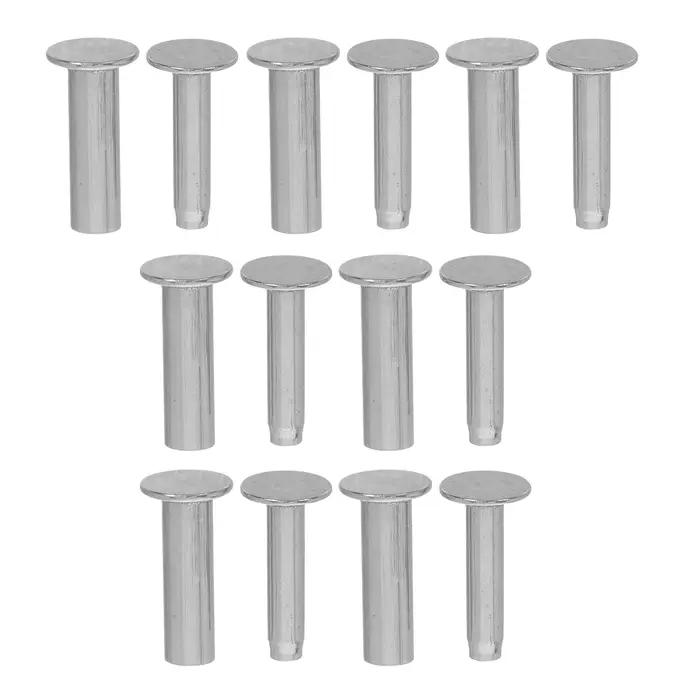 7 paires de rivets de fixation robustes en acier inoxydable pour manches de couteaux de cuisine, couteaux de chef, fabrication de couverts DIY, broches de manche de couteau