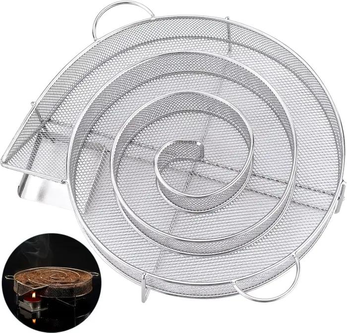 Générateur de fumée froide pour barbecue en acier inoxydable