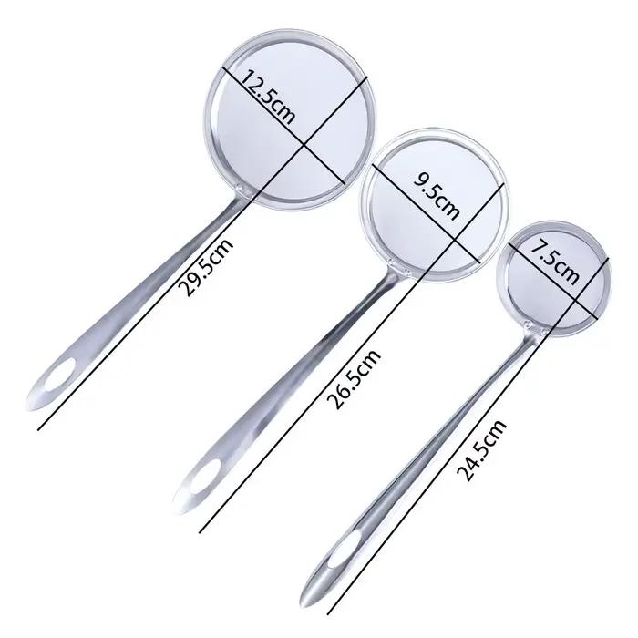 Cuillère passoire en acier inoxydable