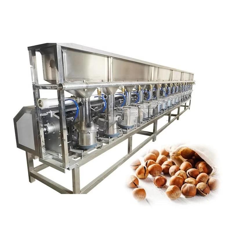 Machine commerciale d'ouverture de coquille de noisette de machine d'obturation de noisette