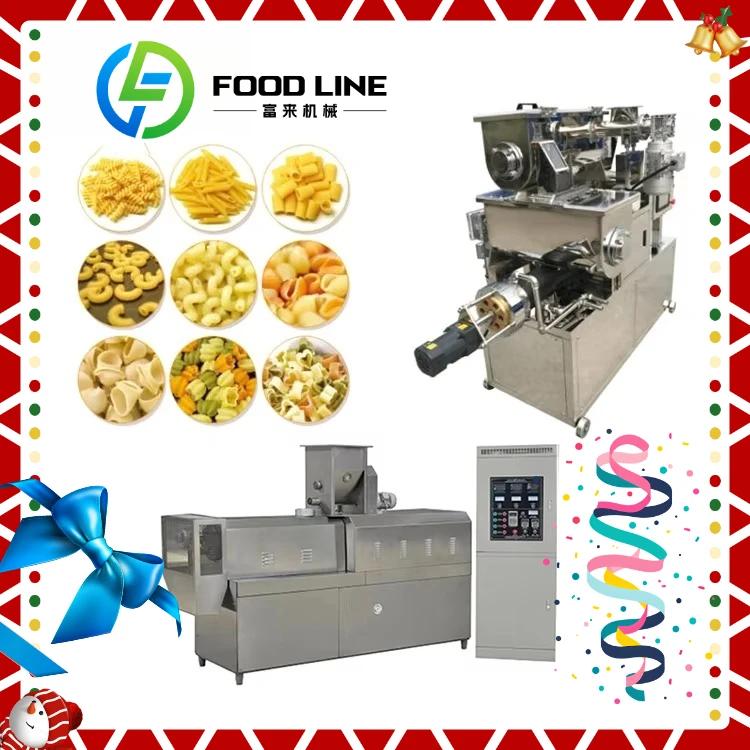 Machine à pâtes Machine à pâtes automatique faisant la ligne de production de macaroni de machine